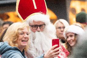 Traditional Christmas Market In Nikolaus Day