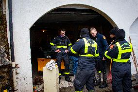 After flooding in Hautes-Alpes