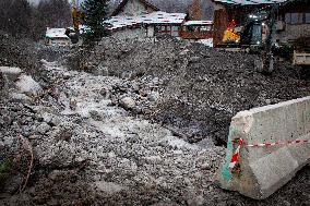 After flooding in Hautes-Alpes