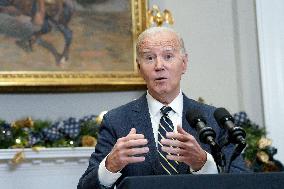 Joe Biden on support to Ukraine - Washington