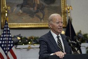 Joe Biden on support to Ukraine - Washington