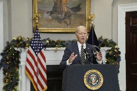 Joe Biden on support to Ukraine - Washington