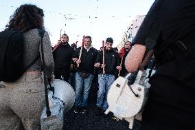 Protest In Memoriam Of Alexis Grigoropoulos In Athens