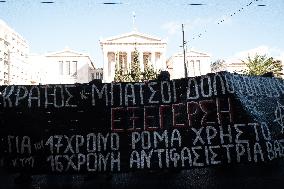 Protest In Memoriam Of Alexis Grigoropoulos In Athens