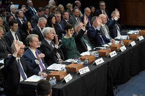CEO’S Scharf, Moynihan, Dimon, Fraser, Hanley, Vince, Solomon And Gorman Hold A Wall Street Firm Hearing