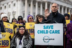 Democratic leadership on child care funding
