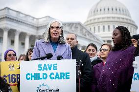 Democratic leadership on child care funding