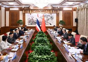 CHINA-BEIJING-WANG YI-THAILAND-PARNPREE BAHIDDHA-NUKARA-MEETING (CN)