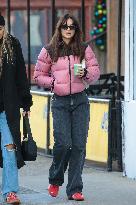 Emily Ratajkowski Takes A Walk - NYC