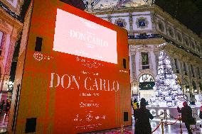 The Preparation Waiting For The Premiere Of The Opera Don Carlo At The Teatro Alla Scala In Milan