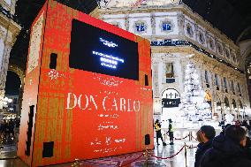 The Preparation Waiting For The Premiere Of The Opera Don Carlo At The Teatro Alla Scala In Milan