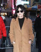 Shannen Doherty Outside GMA - NYC
