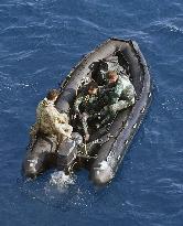 Search after U.S. military Osprey crash
