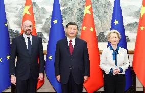 CHINA-BEIJING-XI JINPING-EU LEADERS-MEETING (CN)