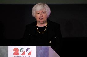 Janet Yellen Visits Mexico