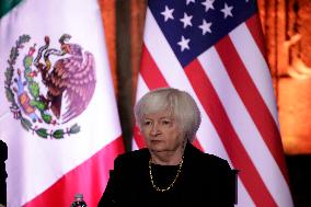 Janet Yellen Visits Mexico