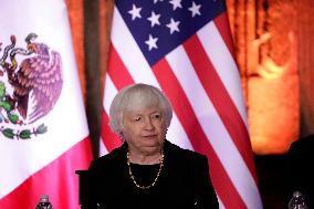 Janet Yellen Visits Mexico