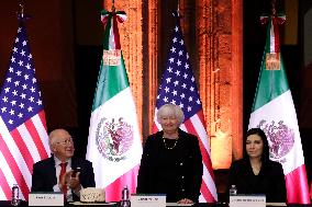Janet Yellen Visits Mexico