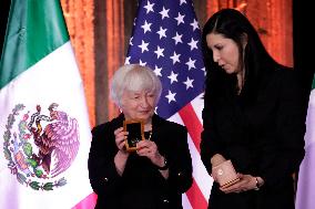 Janet Yellen Visits Mexico