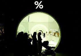 Riyadh’s The Zone At Night - Saudi Arabia