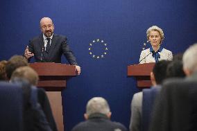 EU leaders in Beijing
