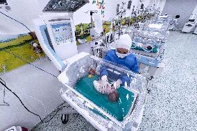 EGYPT-NEW ADMINISTRATIVE CAPITAL-GAZA-PREMATURE BABIES-TREATMENT
