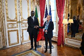PM Borne Meets Senegalese Prime Minister - Paris