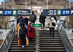 Beijing Subway Signs in Chinese and English