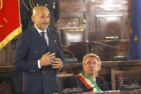 ITA Luciano Spalletti Receives Honorary Citzenship Of Naples
