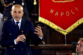 ITA Luciano Spalletti Receives Honorary Citzenship Of Naples