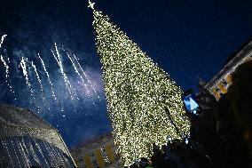 Inauguration of the Christmas lights in Lisbon