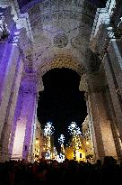 Inauguration of the Christmas lights in Lisbon