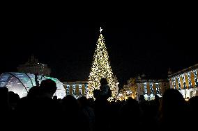 Inauguration of the Christmas lights in Lisbon