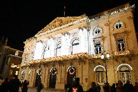 Inauguration of the Christmas lights in Lisbon