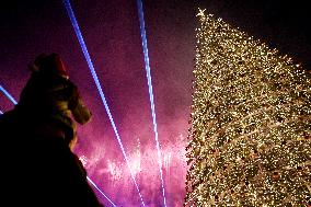 Inauguration of the Christmas lights in Lisbon