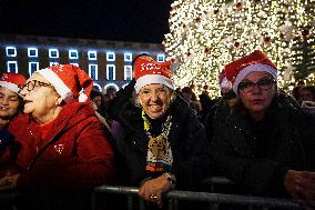 Inauguration of the Christmas lights in Lisbon