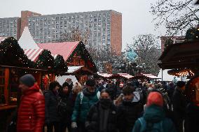 After The Fire At The Berlin Christmas Market At Alexanderplatz