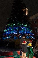 Christmas Iluminations In Warsaw