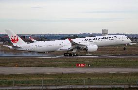 Air Japan Airbus A350-1041 test in Toulouse