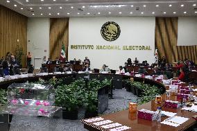 Extraordinary Session Of The General Council Of The National Electoral Institute
