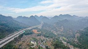 Rural Highway in Qianxinan