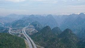 Rural Highway in Qianxinan