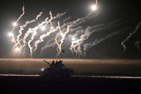 KUWAIT-JAHRA GOVERNORATE-MILITARY EXERCISE