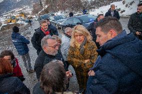 Dominique Faure Visits The Hautes-Alpes Region