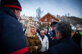 Dominique Faure Visits The Hautes-Alpes Region