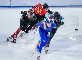 (SP)CHINA-BEIJING-SHORT TRACK SPEED SKATING-ISU WORLD CUP-WOMEN'S 1500M(CN)
