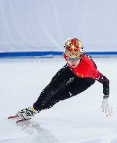 (SP)CHINA-BEIJING-SHORT TRACK SPEED SKATING-ISU WORLD CUP-WOMEN'S 500M(CN)