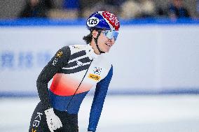 (SP)CHINA-BEIJING-SHORT TRACK SPEED SKATING-ISU WORLD CUP-MEN'S 1000M(CN)