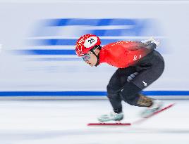 (SP)CHINA-BEIJING-SHORT TRACK SPEED SKATING-ISU WORLD CUP-MEN'S 1000M(CN)