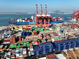 Container Throughput Growth in Lianyungang